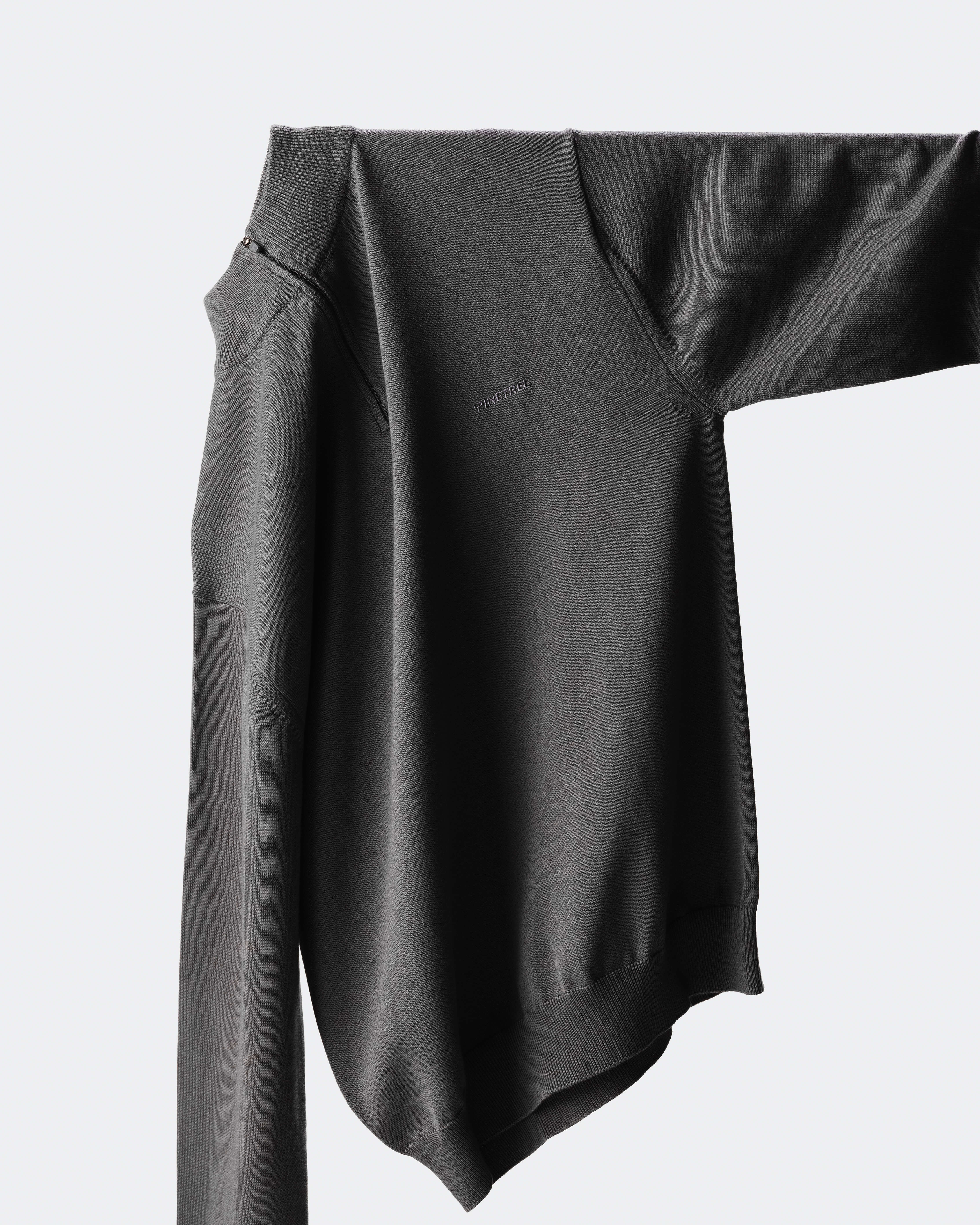 Echo Q-Zip Knit - Asphalt