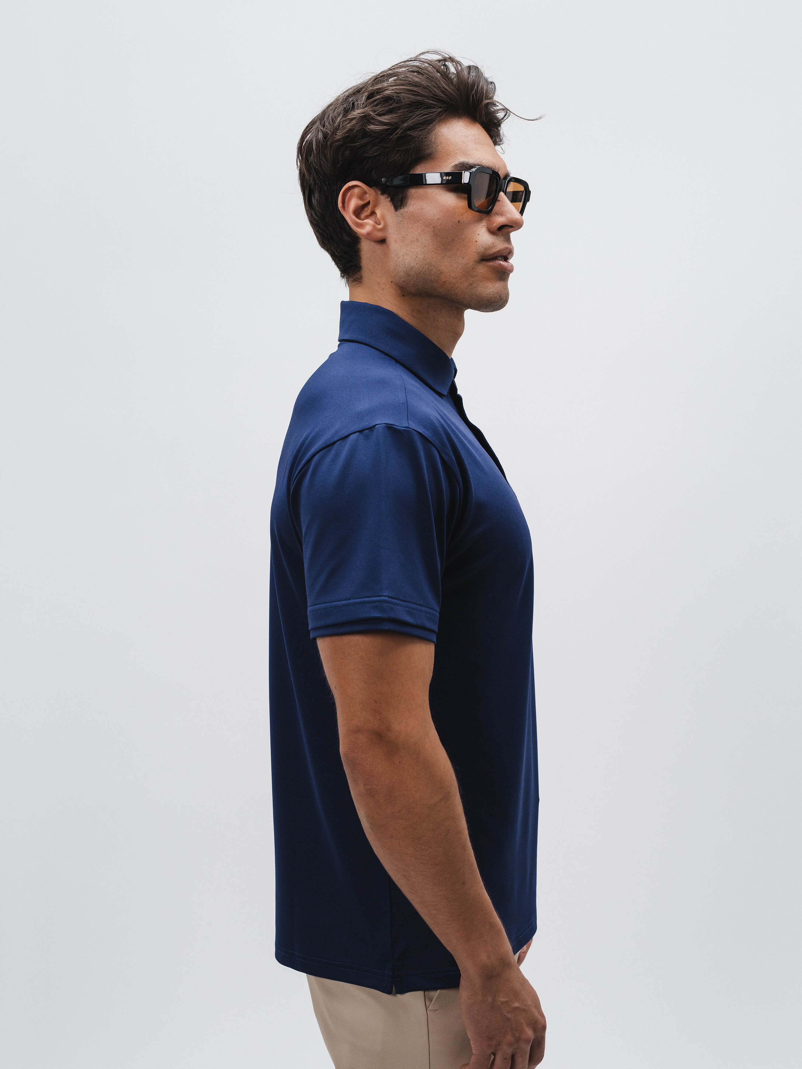 Tour Tech Polo - Medieval Blue