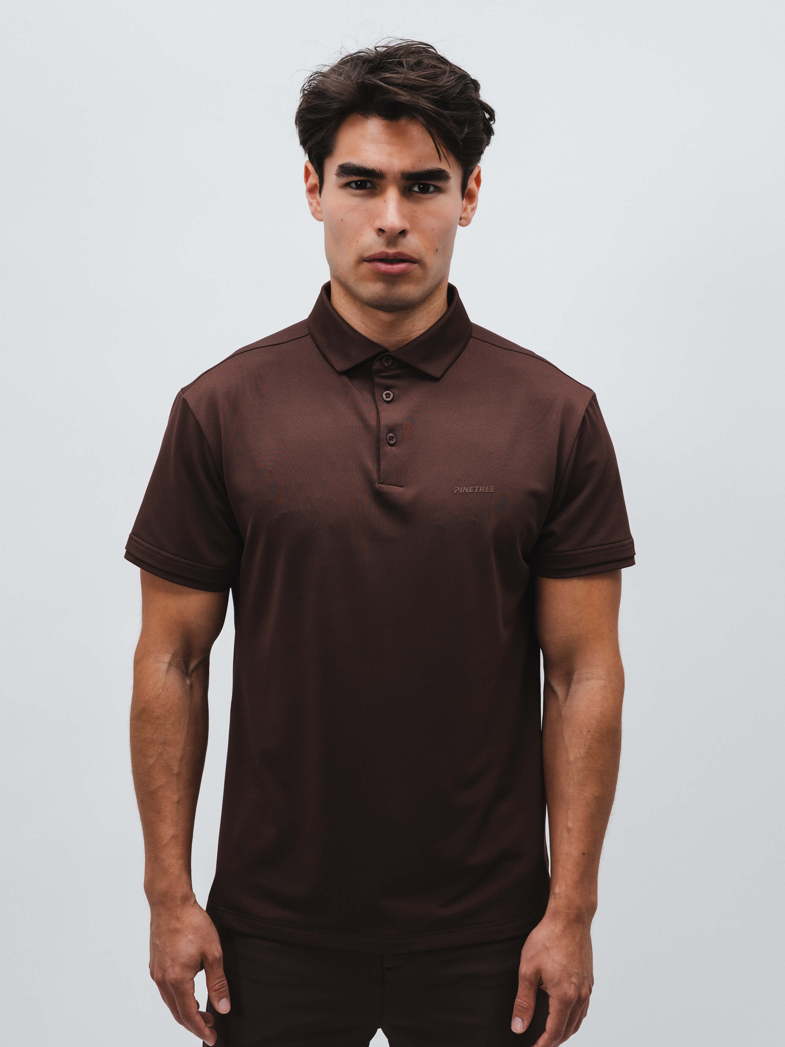 Tour Tech Polo - Mahogany