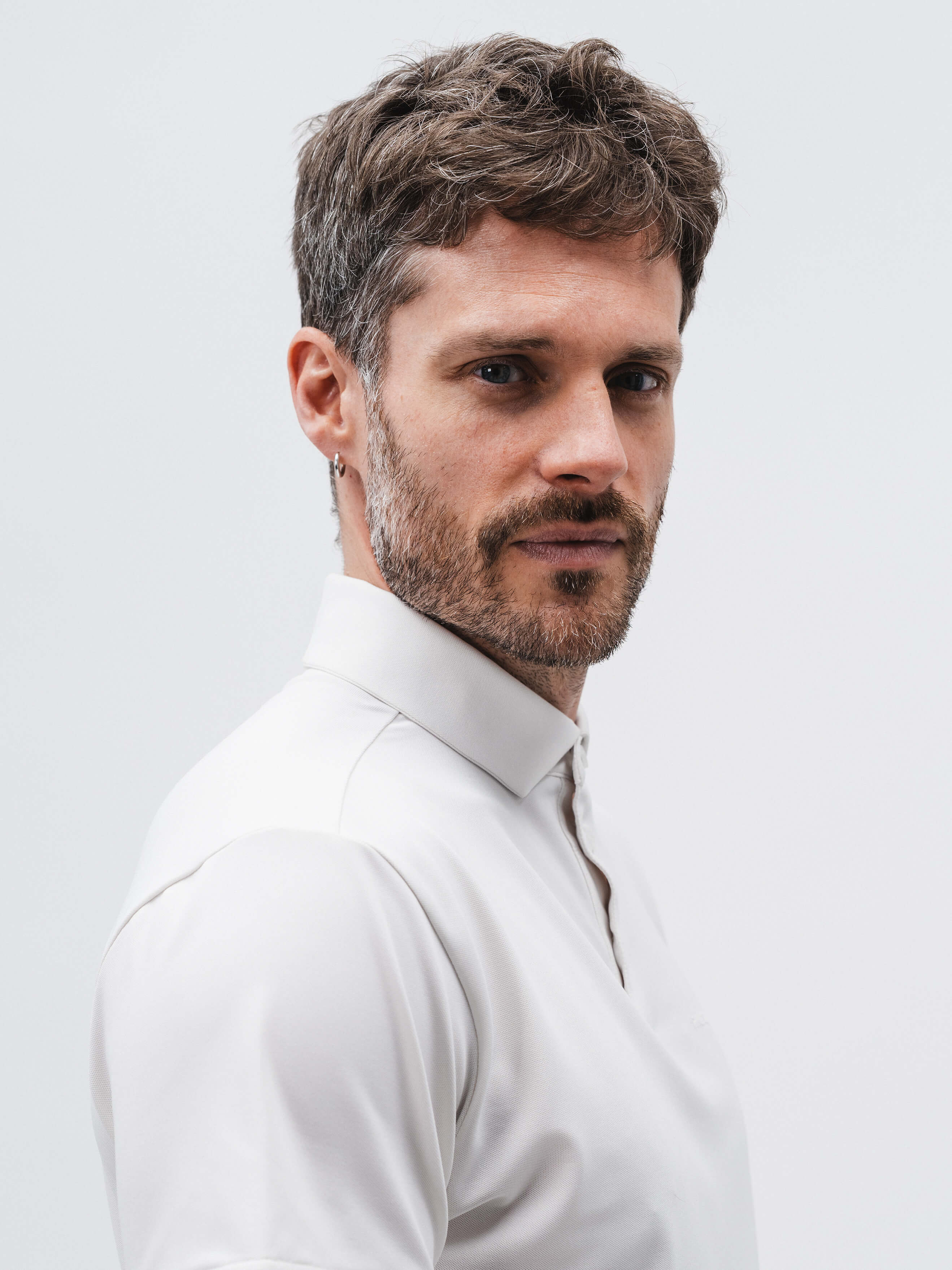 Tour Tech Polo - Cloud Dancer