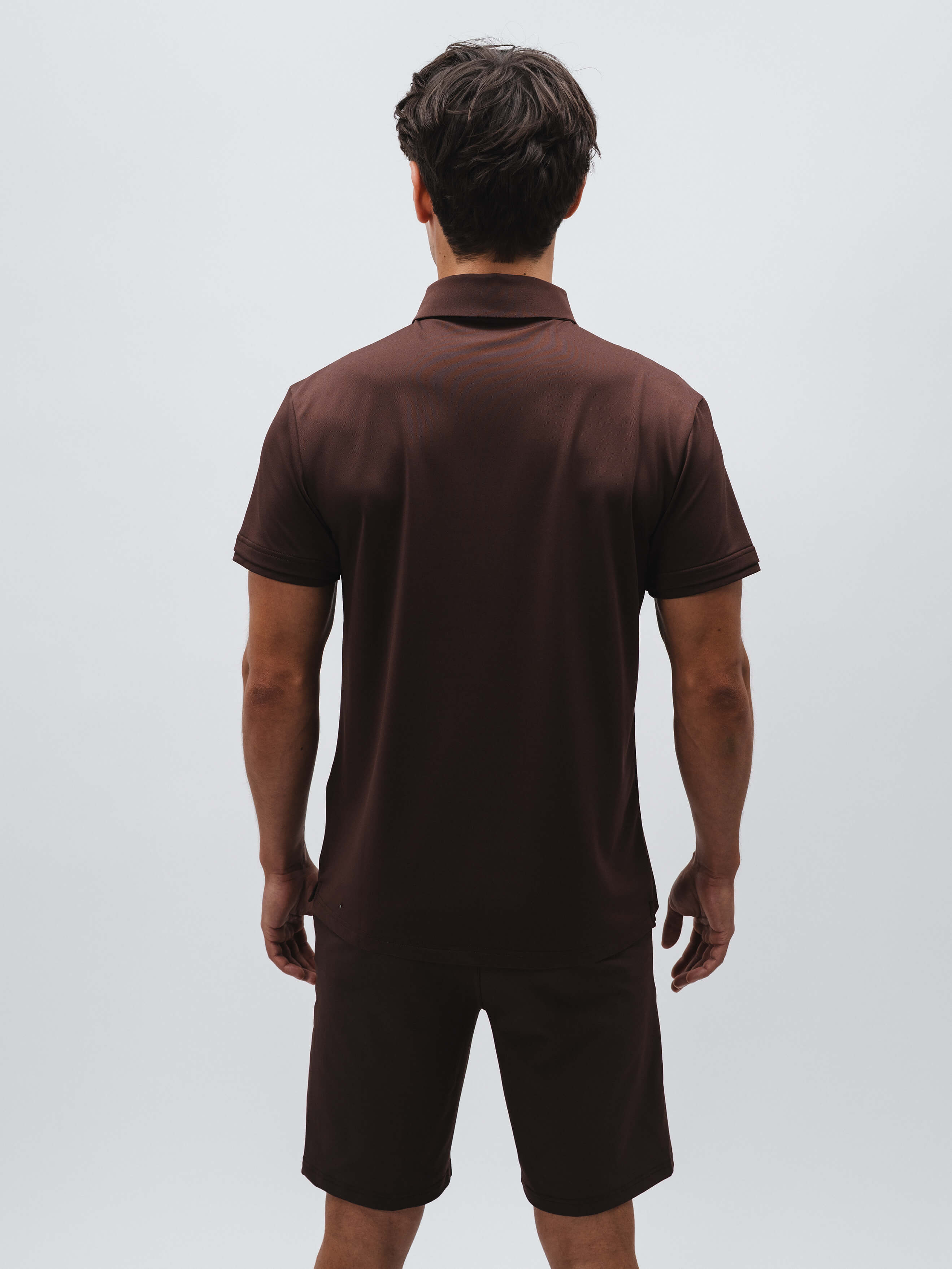 Tour Tech Polo - Mahogany