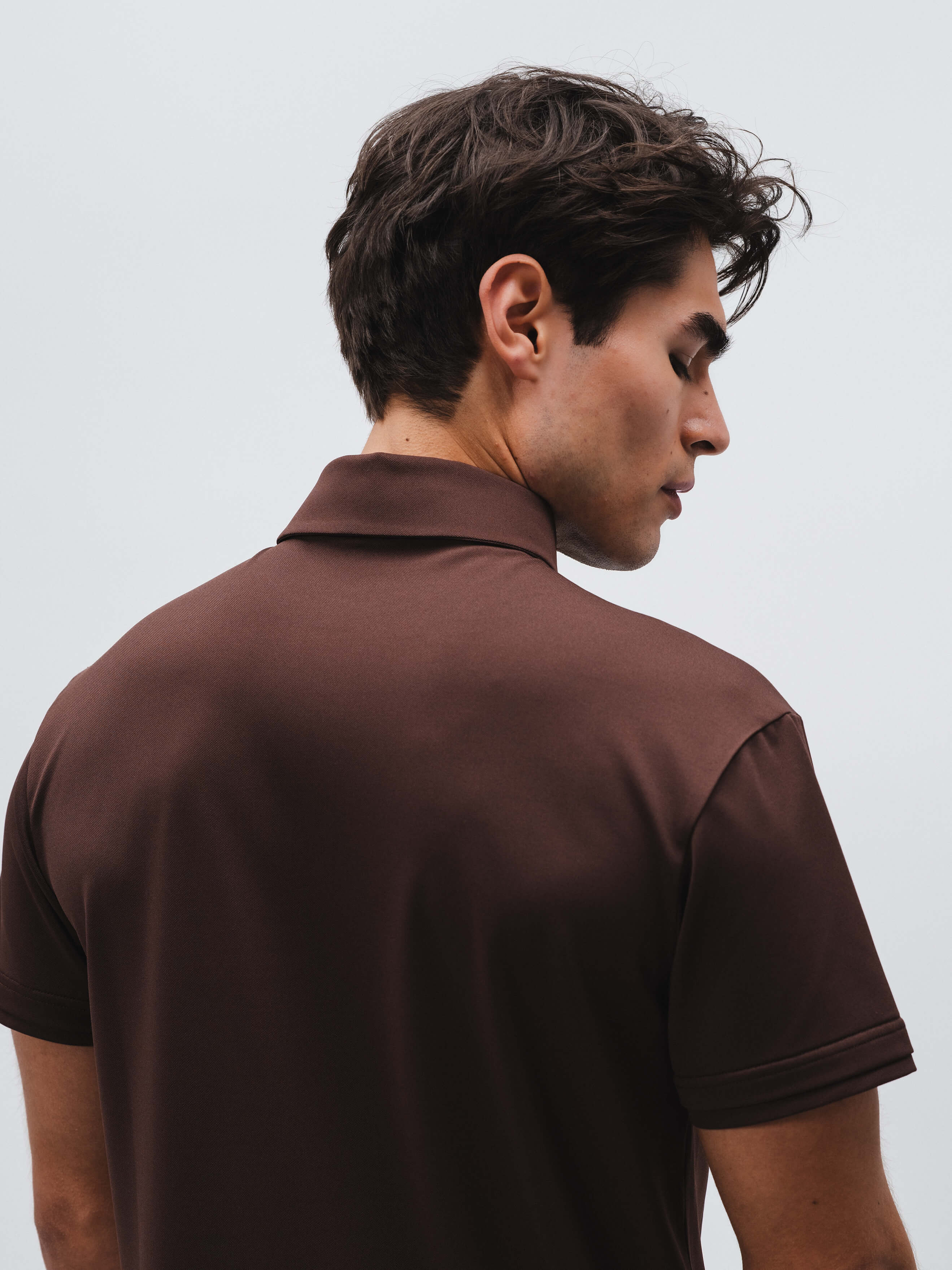 Tour Tech Polo - Mahogany
