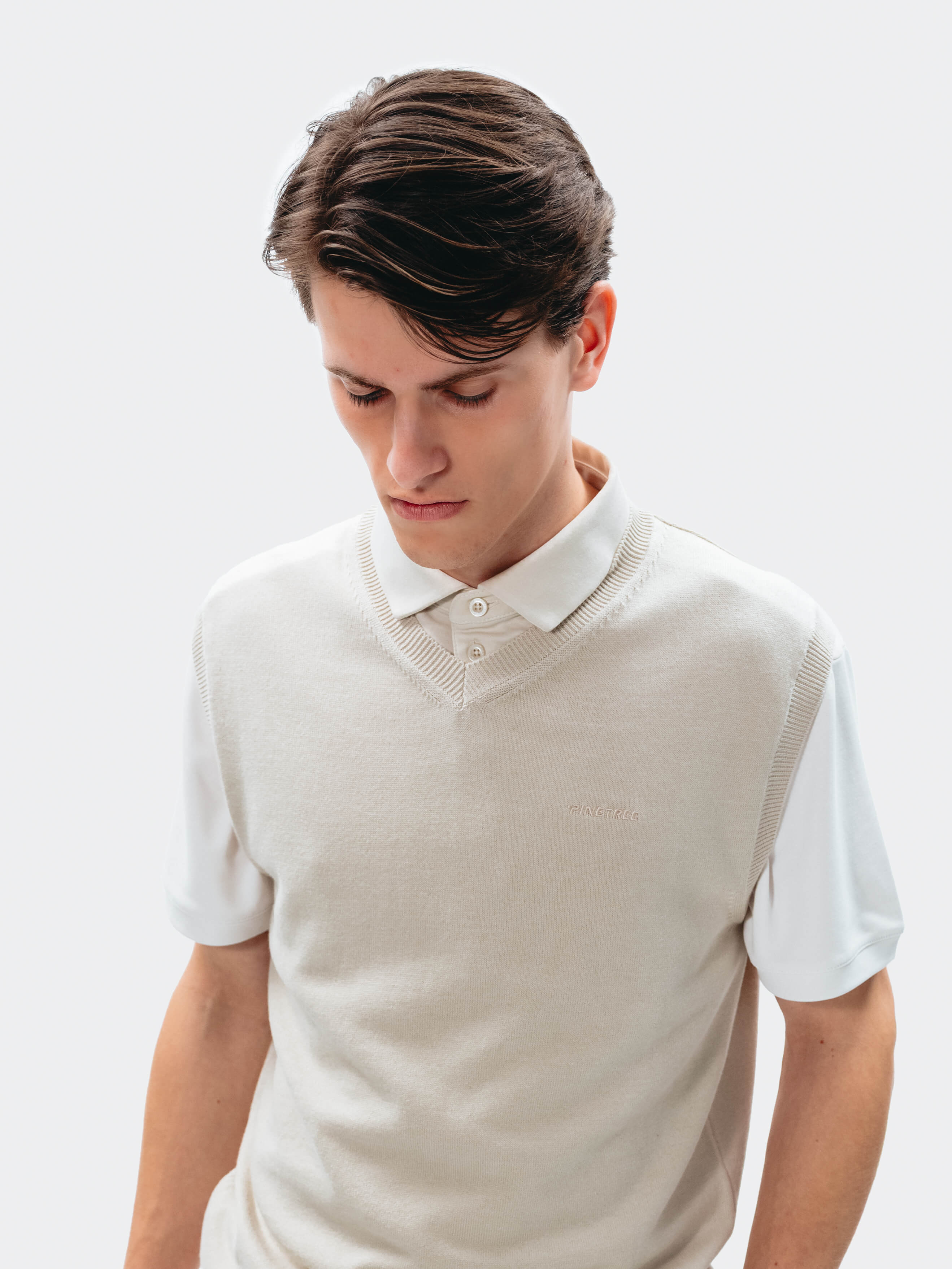 Ellwood Vest Knit - French Oak