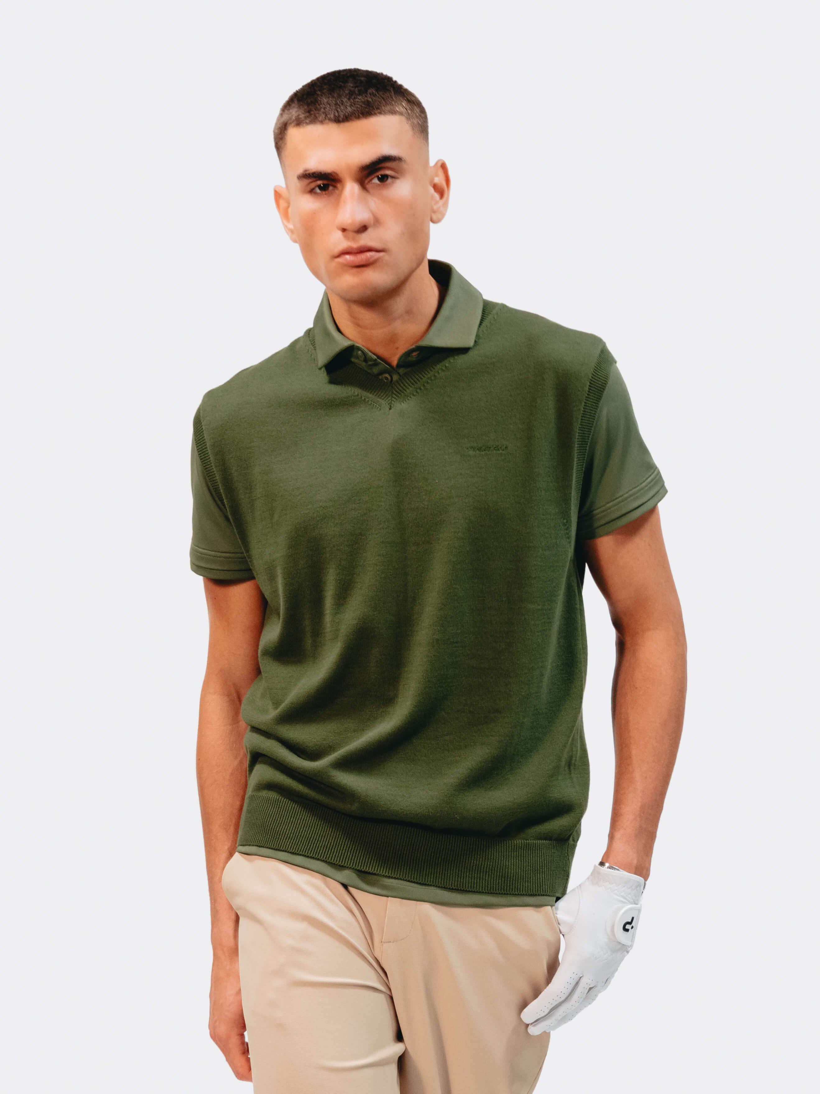 Ellwood Vest Knit - Douglas Fir