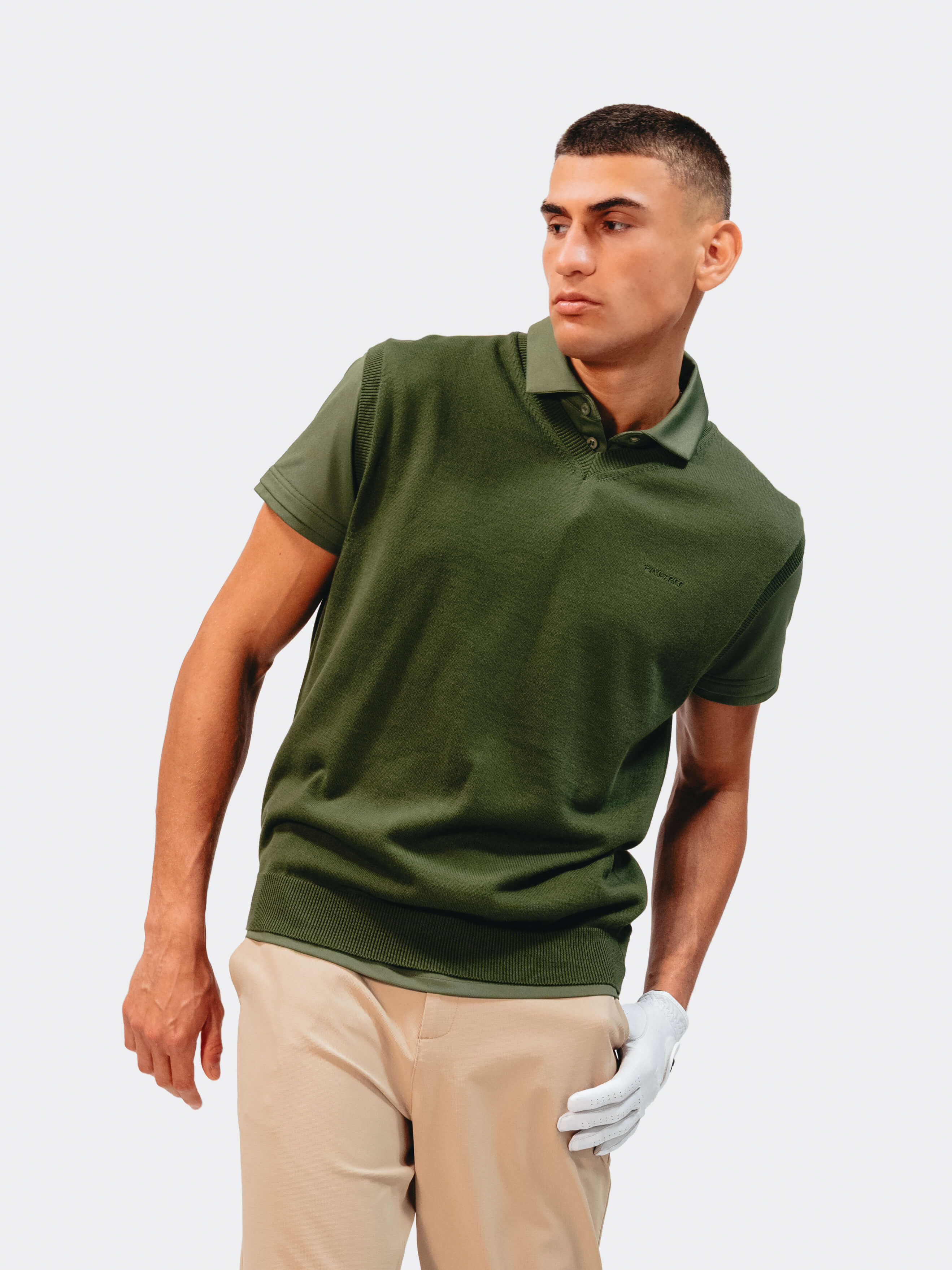 Ellwood Vest Knit - Douglas Fir