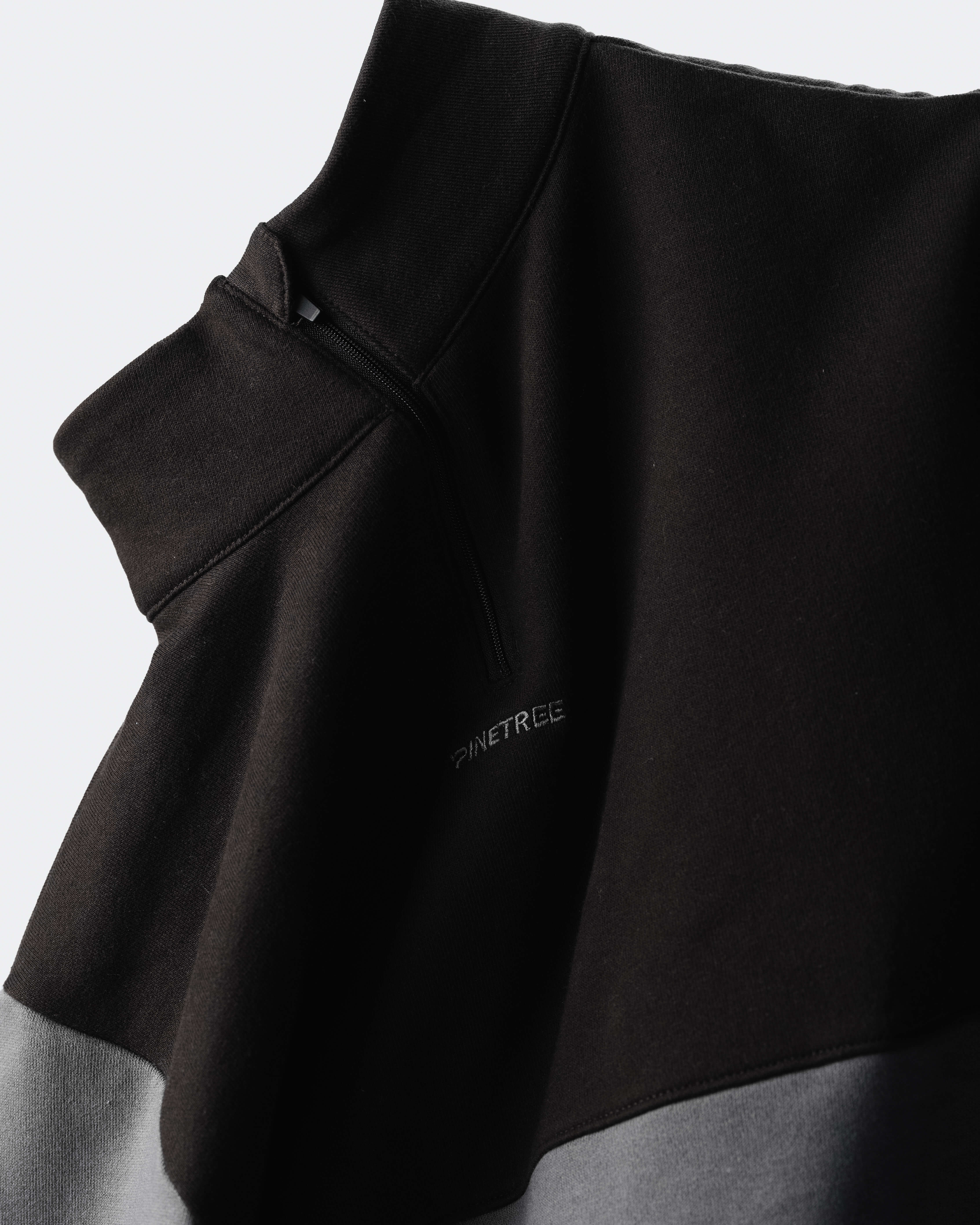 Quarter zip long sleeve - Meteorite / Asphalt