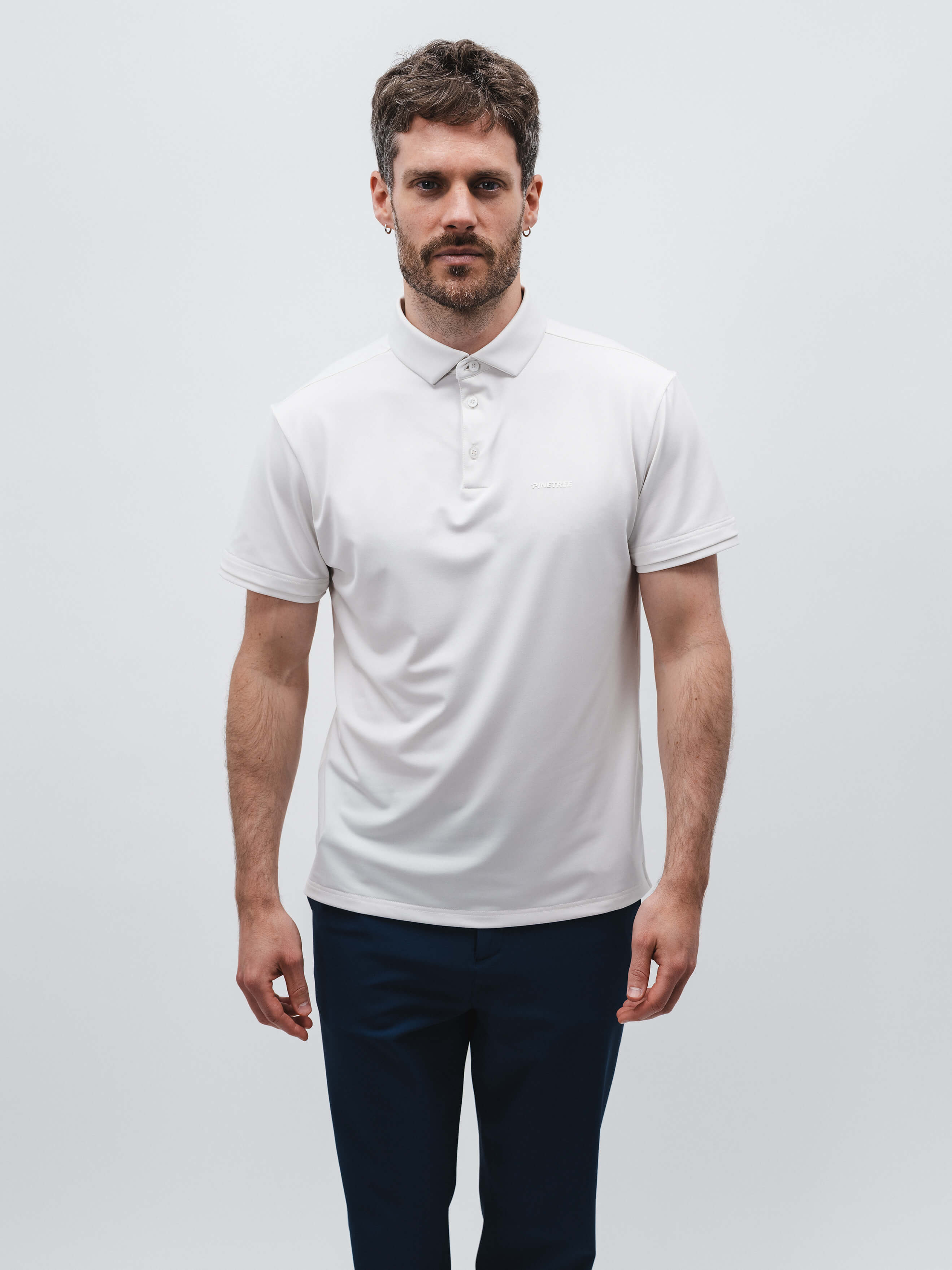 Tour Tech Polo - Cloud Dancer