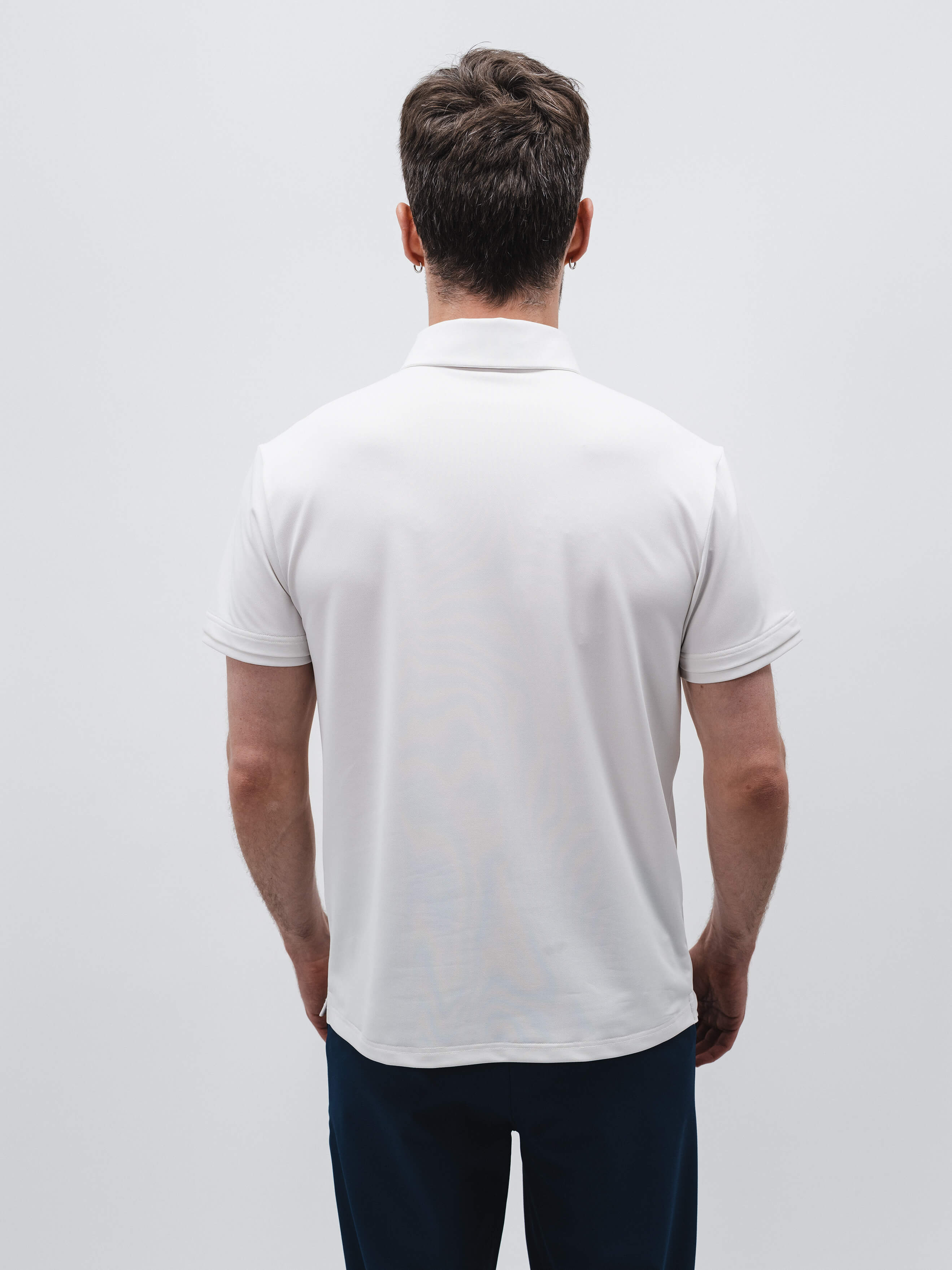 Tour Tech Polo - Cloud Dancer