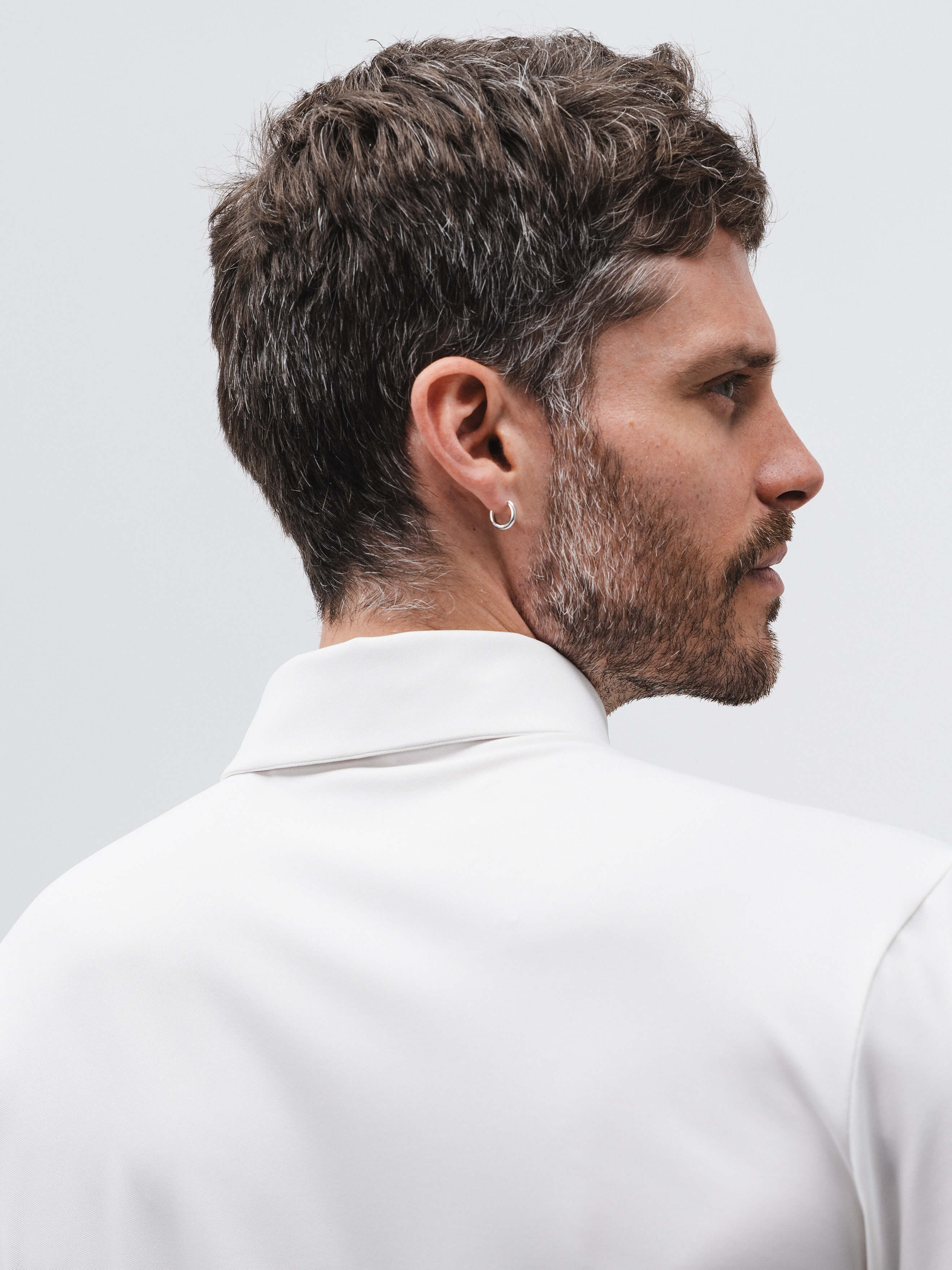 Tour Tech Polo - Cloud Dancer