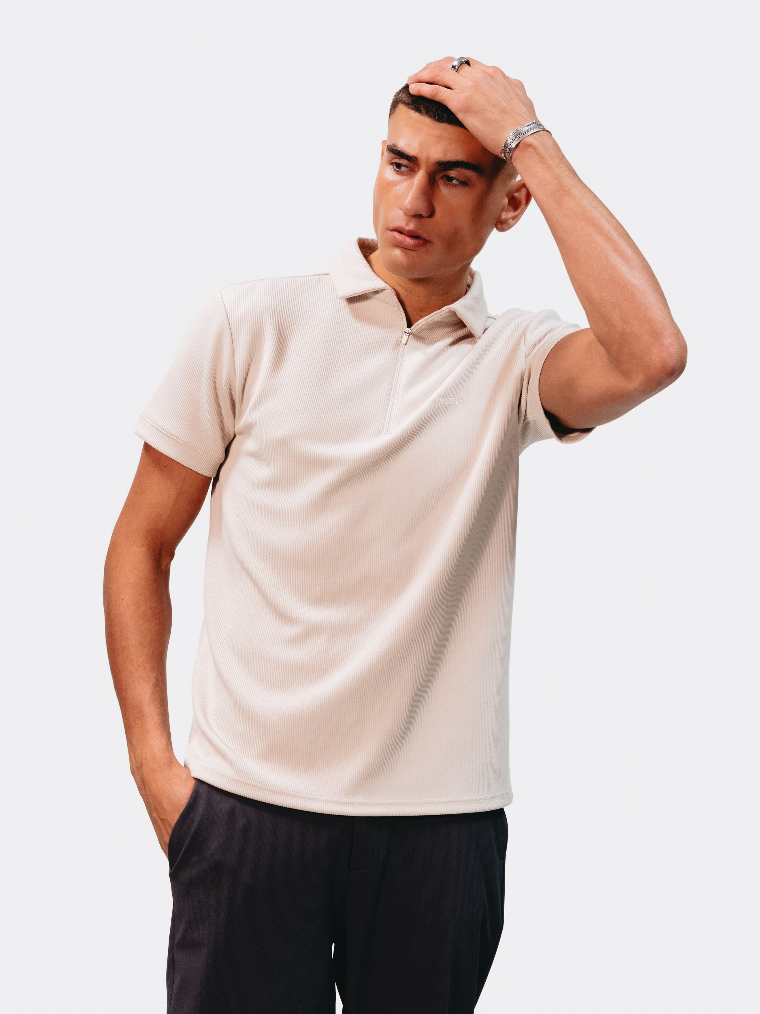 Contour Polo zipper - French Oak