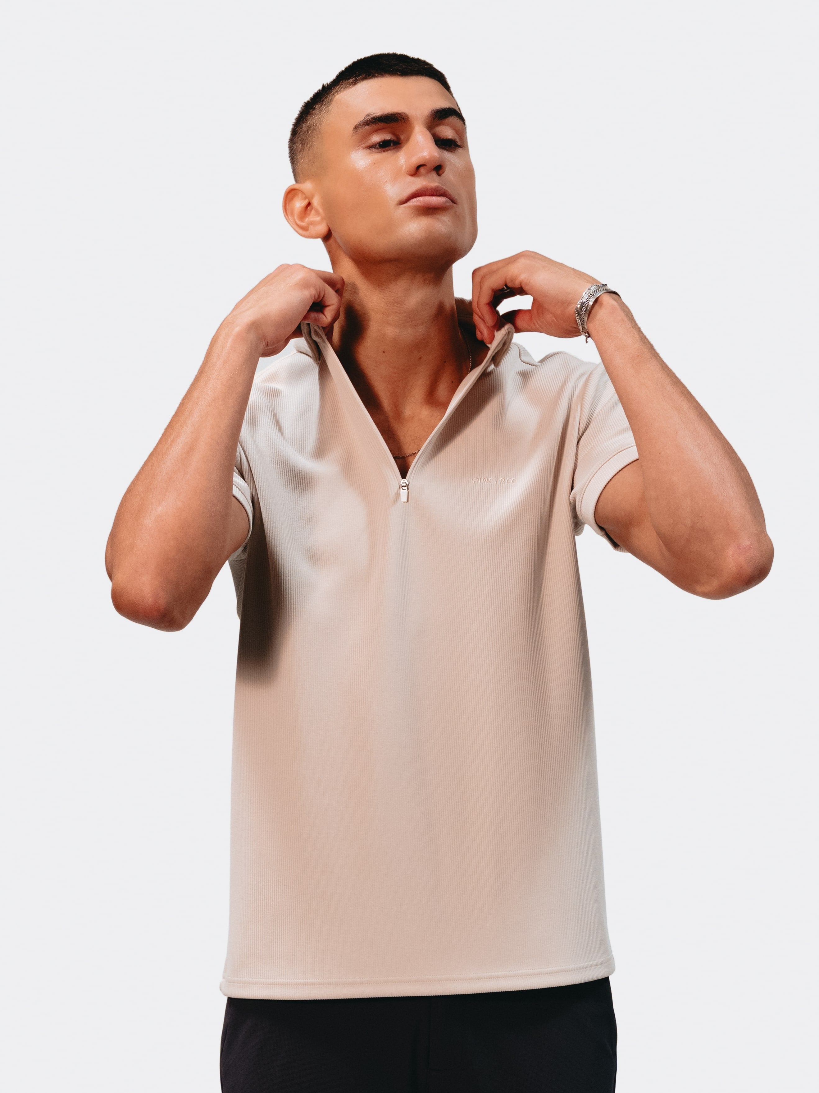 Contour Polo zipper - French Oak